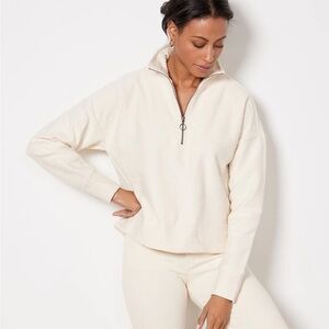 Sweaty Betty Rest Up Half Zip Pullover